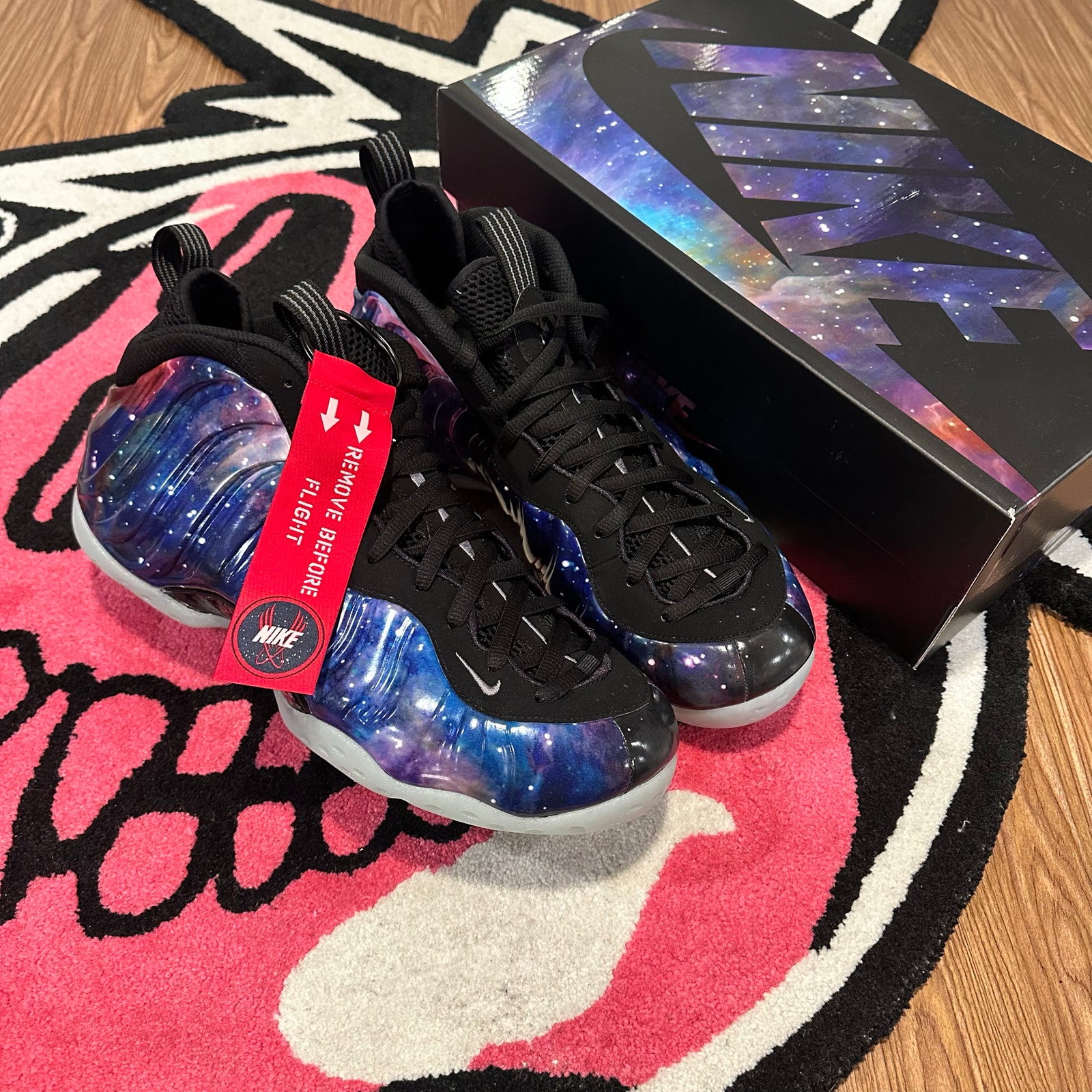 Freenike Air Foamposite One Galaxy 2025 Ds Mens 13 Deadstock New